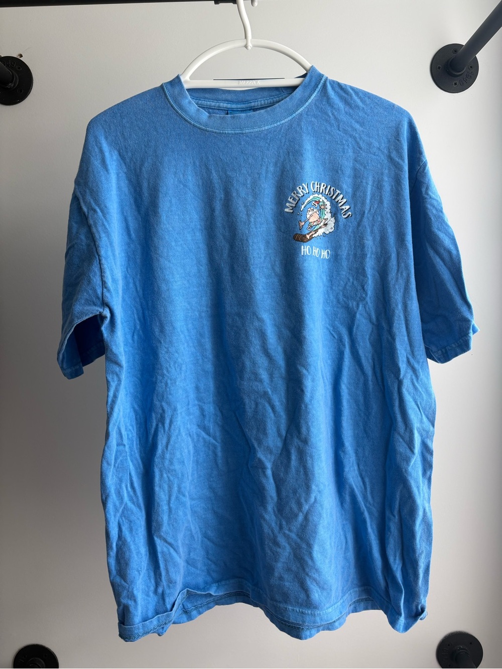 Crazy Shirts Men’s Hawaii Original Blue Hawaii Dyed T-Shirt, Christmas, NEW